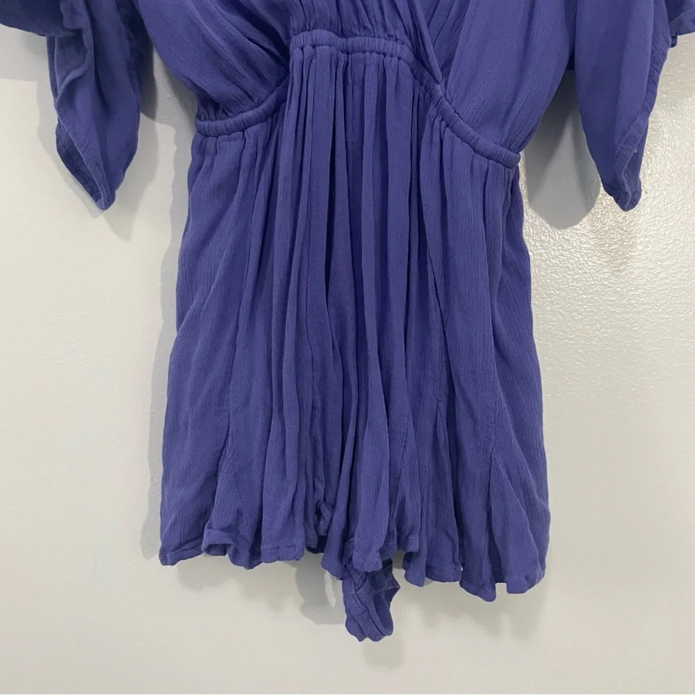 Free People Nerea Lavender Purple Romper Size XS